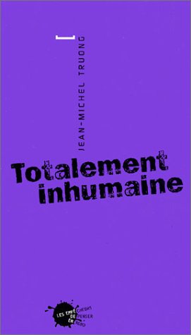 Couverture Totalement inhumaine