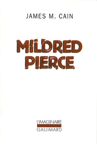 Couverture Mildred Pierce Gallimard