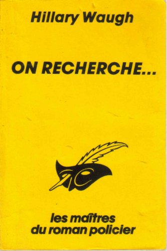 Couverture On recherche... Librairie des Champs-Elyses - Le Masque