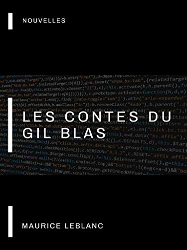 Couverture Les Contes du Gil Blas Books on Demand