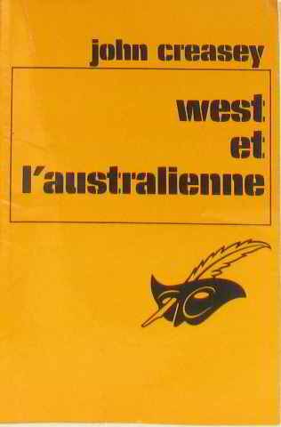 Couverture West et l'Australienne Librairie des Champs-Elyses - Le Masque