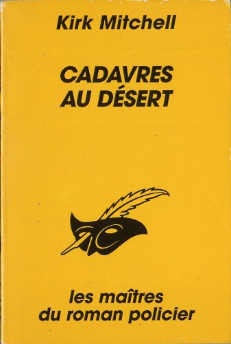 Couverture Cadavres au dsert Librairie des Champs-Elyses - Le Masque