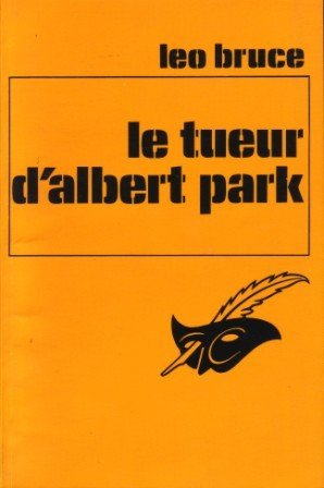 Couverture Le Tueur d'Albert Park Librairie des Champs-Elyses - Le Masque