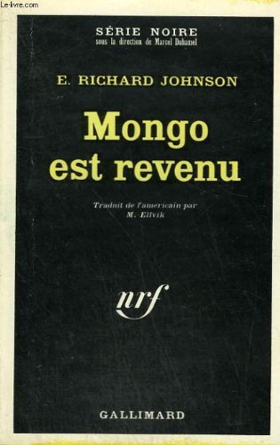 Couverture Mongo est revenu Gallimard