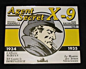 Couverture Agent secret X-9 volume 1 Futuropolis