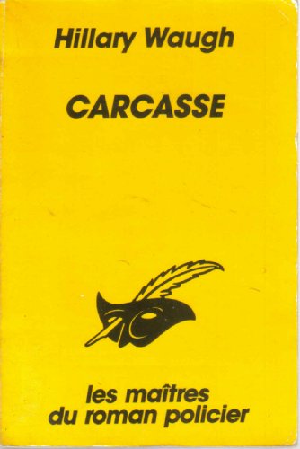 Couverture Carcasse Librairie des Champs-Elyses - Le Masque