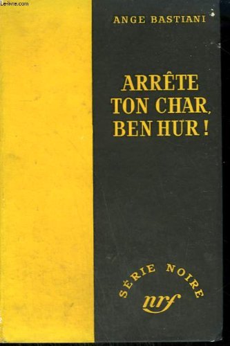 Couverture Arrte ton char, Ben Hur ! Gallimard