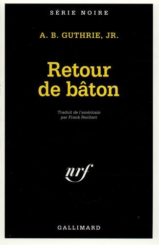 Couverture Retour de bton Gallimard