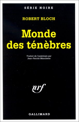 Couverture Monde des tnbres Gallimard