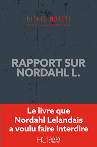 Couverture Rapport sur Nordahl L. Herv Chopin ditions