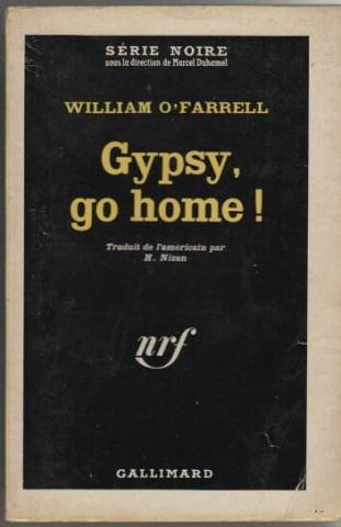 Couverture Gypsy, go home !