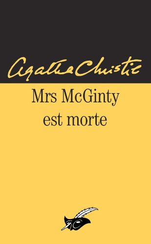 Couverture Mrs McGinty est morte Librairie des Champs-Elyses - Le Masque