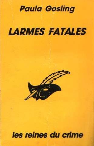 Couverture Larmes fatales Librairie des Champs-Elyses - Le Masque