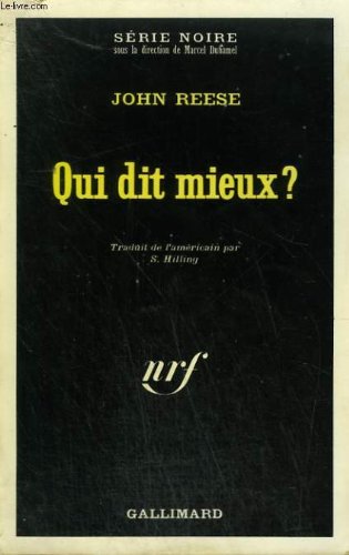 Couverture Qui dit mieux ? Gallimard