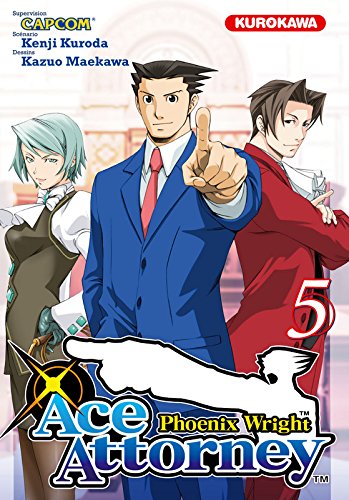 Couverture Ace Attorney - Phoenix Wright tome 5 Kurokawa