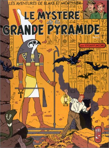 Couverture Le Mystre de la Grande Pyramide - Tome 1, Le papyrus de Manethon Blake et Mortimer