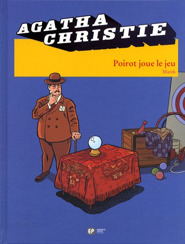 Couverture Poirot joue le jeu Emmanuel Proust Editions