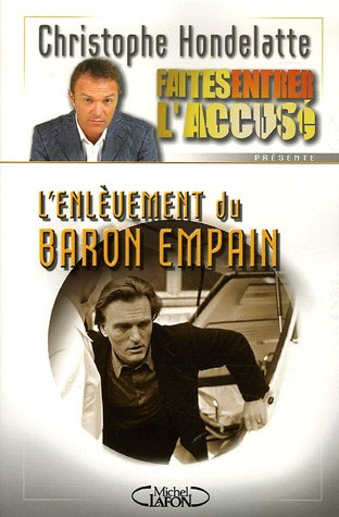 Couverture L'Enlvement du baron Empain Michel Lafon