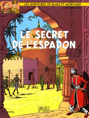 Couverture Le Secret de l'Espadon - Tome 2, L'vasion de Mortimer Blake et Mortimer