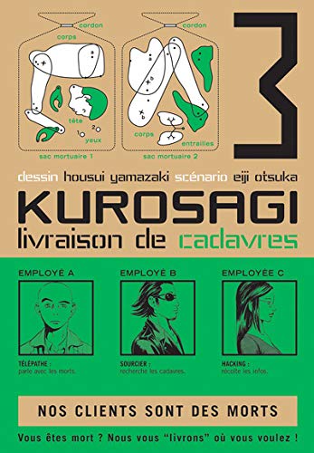Couverture Kurosagi - Livraison de cadavres tome 3 Editions Pika