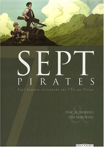 Couverture Sept pirates