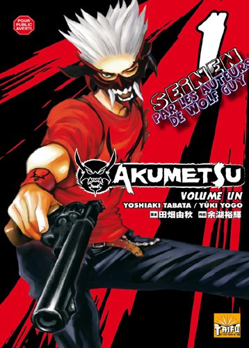 Couverture Akumetsu tome 1 Taifu Comics