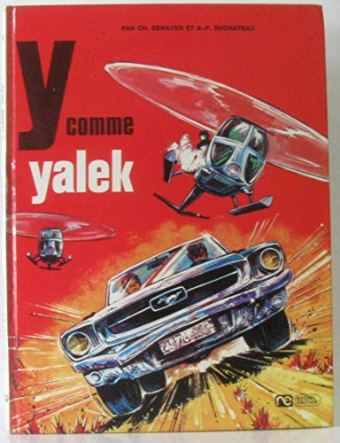 Couverture Y comme Yalek Rossel