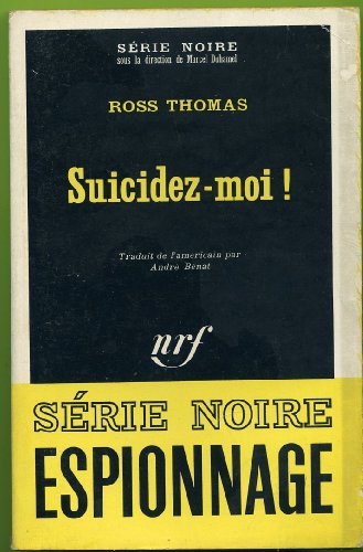 Couverture Suicidez-moi ! Gallimard