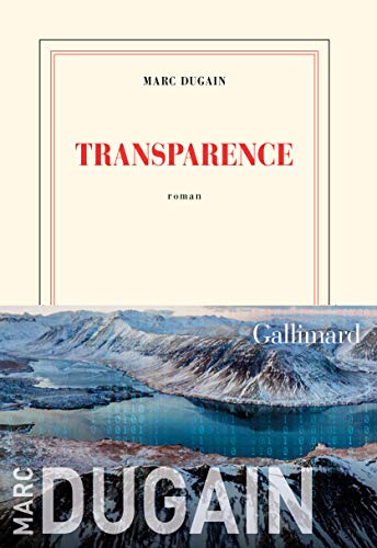 Couverture Transparence Gallimard