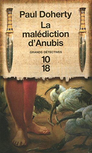 Couverture La Maldiction d'Anubis 10/18