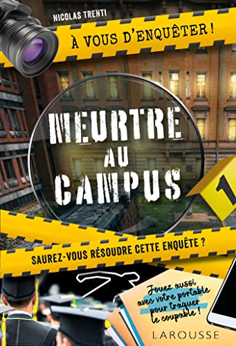 Couverture Meurtre au campus Larousse