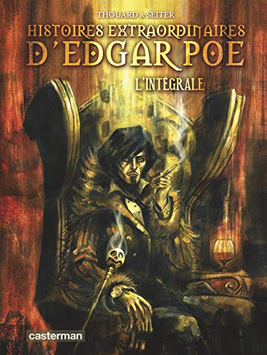 Couverture Histoires extraordinaires d'Edgar Poe Casterman