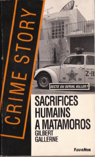 Couverture Sacrifices humains  Matamoros
