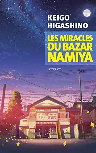 Couverture Les Miracles du Bazar Namiya Actes Sud