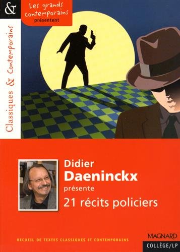 Couverture Didier Daeninckx prsente 21 rcits policiers Magnard