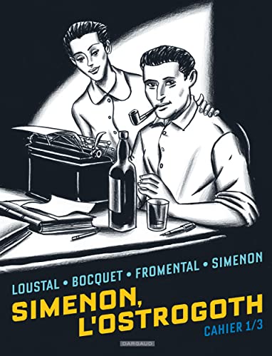 Couverture Simenon, l'Ostrogoth cahier 1/3