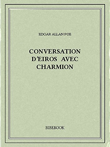 Couverture Conversation d'Eiros avec Charmion Bibebook