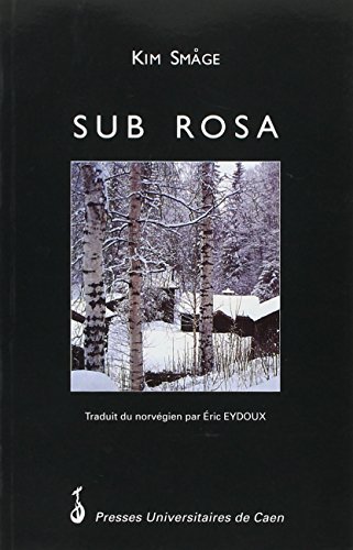 Couverture Sub Rosa Presses Universitaires de Caen