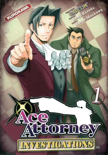 Couverture Ace Attorney Investigations tome 1 Kurokawa