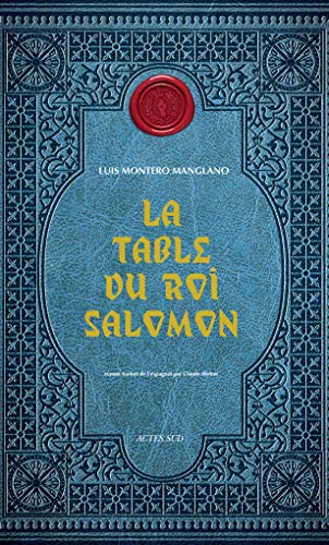 Couverture La Table du roi Salomon Actes Sud
