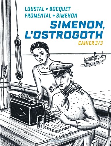 Couverture Simenon, l'Ostrogoth cahier 3/3