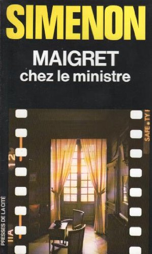 Couverture Maigret chez le ministre Presses de la Cit