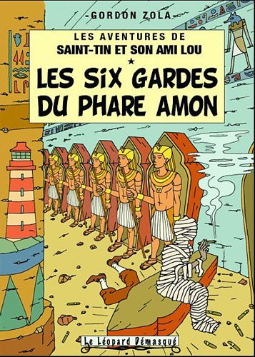 Couverture Les Six gardes du phare Amon  Les Editions du Lopard dmasqu