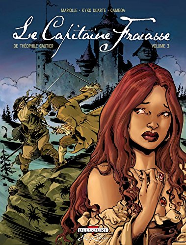 Couverture Le Capitaine Fracasse volume 3 Delcourt
