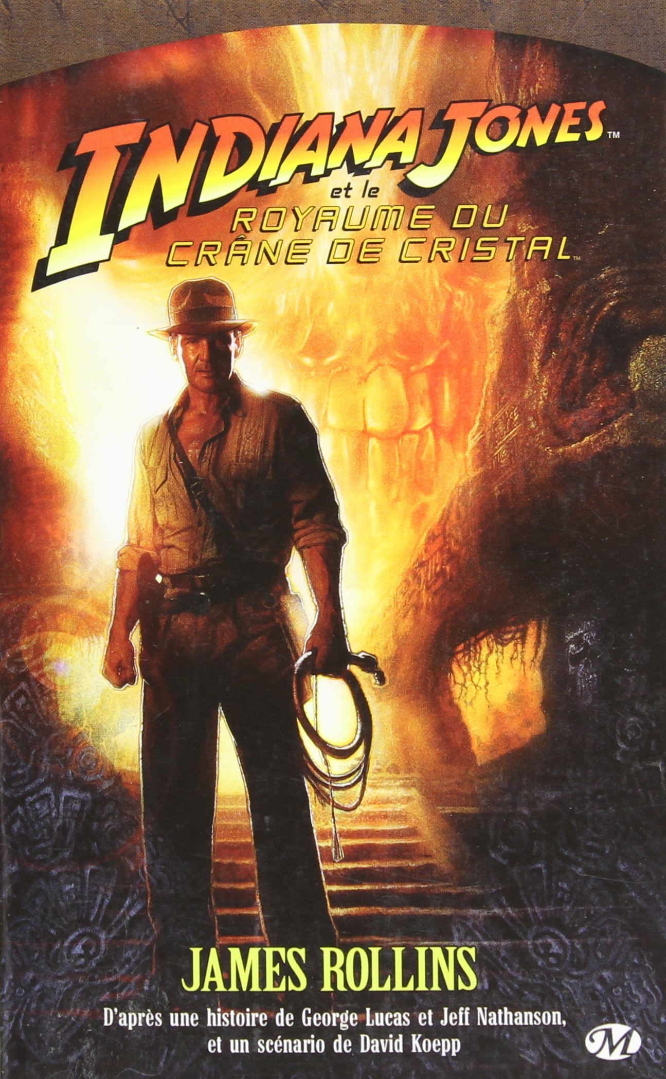Couverture Indiana Jones et le Royaume du crne de cristal