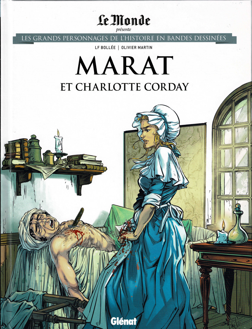 Couverture Marat et Charlotte Corday