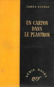 Couverture Un Carton dans le plastron Gallimard