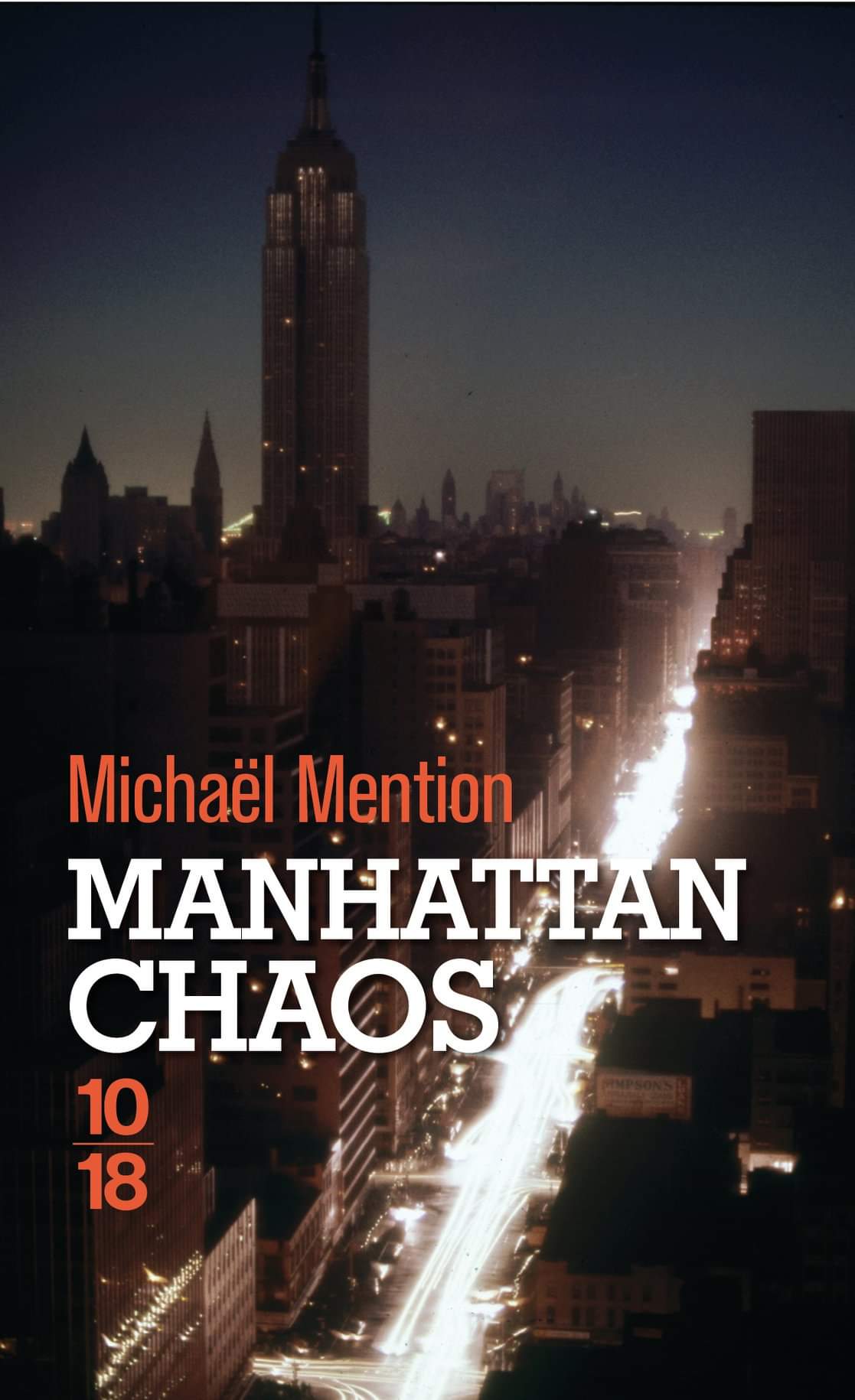 Couverture Manhattan chaos