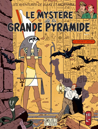 Couverture Le Mystre de la Grande Pyramide - Tome 1, Le papyrus de Manethon