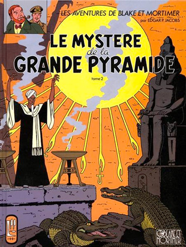 Couverture Le Mystre de la Grande Pyramide - Tome 2, La chambre d'Horus